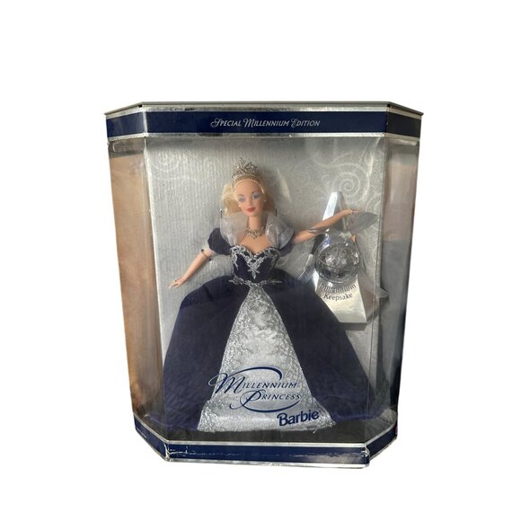 MATTEL Special Edition Millenium 2000 Holiday Blonde Barbie Doll NEW NIB - Picture 2 of 8